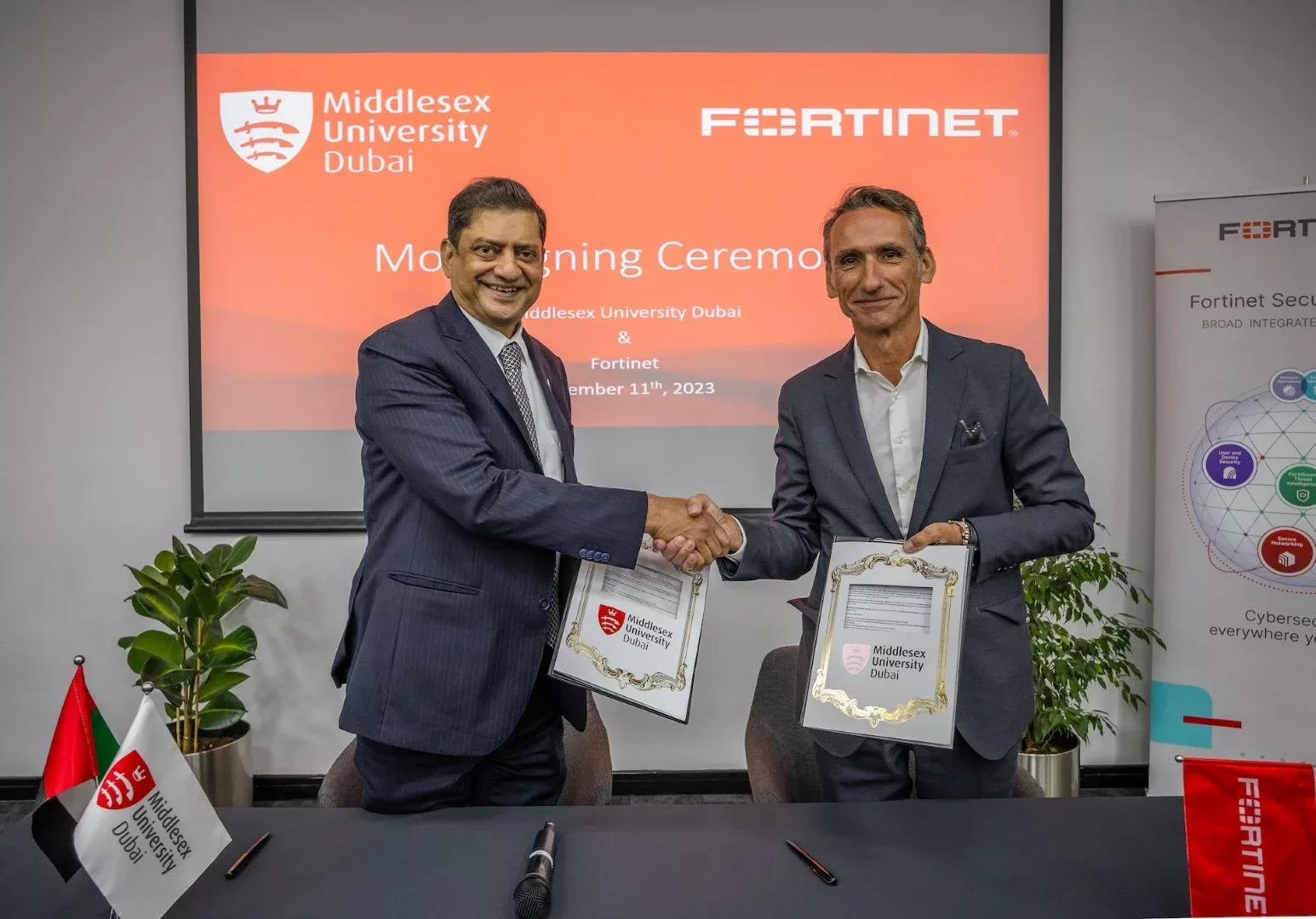 Middlesex University Dubai Collaborates with Fortinet for Cybersecurity Education