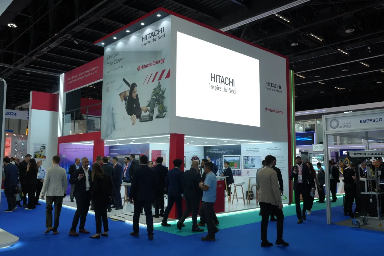 Hitachi Energy Drives Grid Innovation at ADIPEC 2024