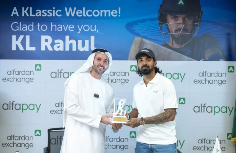 Al Fardan Exchange Welcomes Indian Cricket Icon KL Rahul for an Exclusive Iftar